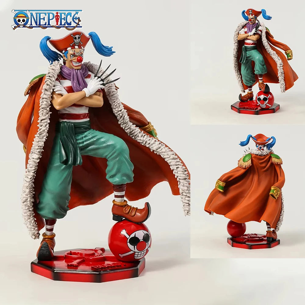 One Piece Clown Buggy Anime Figure Four Emperors Figures 26cm PVC Statue Model Collection Desktop Ornament Children Toys Gifts One Piece Clown Buggy Anime Figure Four Emperors Figures 26cm PVC Statue Model Collection Desktop Ornament Children Toys Gifts